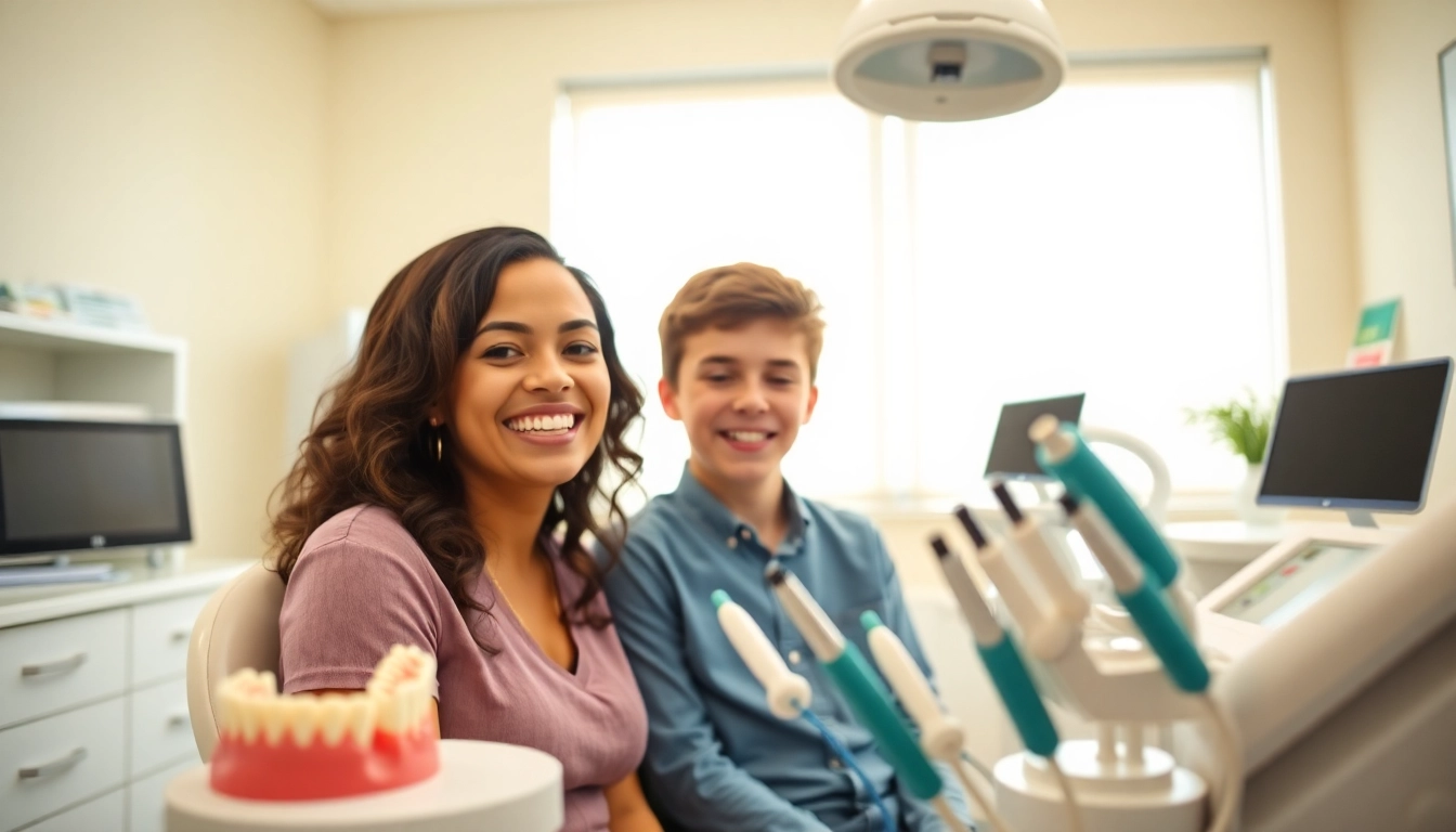Consultation with orthodontist Myrtle Beach highlighting modern equipment and a welcoming environment.