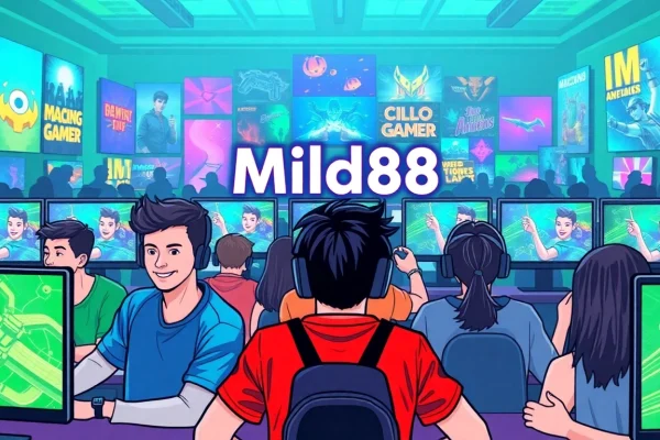 Mild88 platform attracting gamers with engaging visuals and interactions.